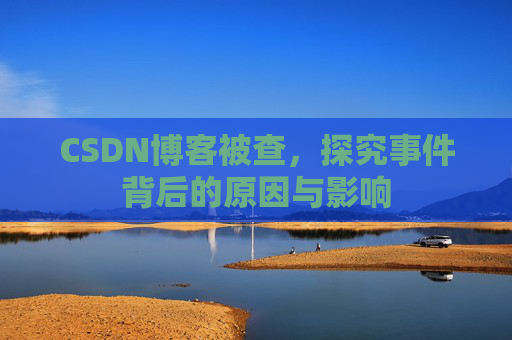 CSDN博客被查，探究事件背后的原因与影响